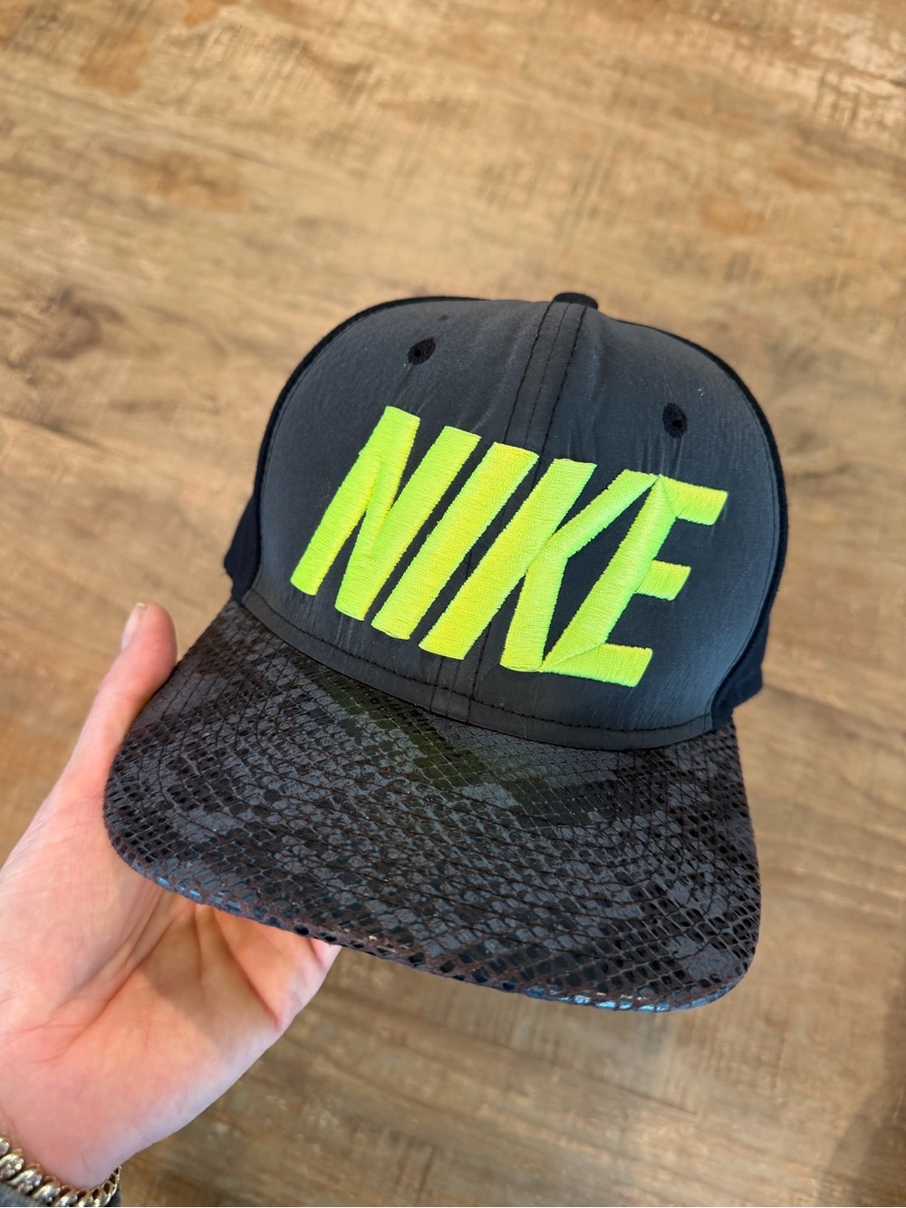 Nike Hat with Snakeprint Brim